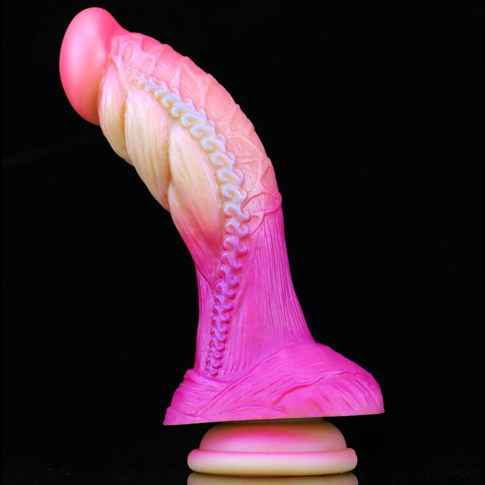 New Style 3D Printed Dildo Odd Weird Realistic Silicone Sex Toy