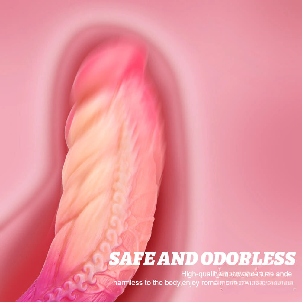 New Style 3D Printed Dildo Odd Weird Realistic Silicone Sex Toy