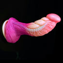 New Style 3D Printed Dildo Odd Weird Realistic Silicone Sex Toy