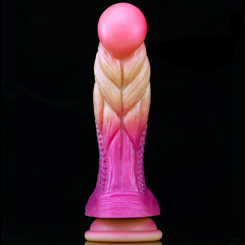 New Style 3D Printed Dildo Odd Weird Realistic Silicone Sex Toy