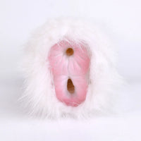 Furry Masturbator Nivplux White Wool Dual Entry