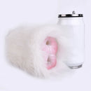 Furry Masturbator Nivplux White Wool Dual Entry