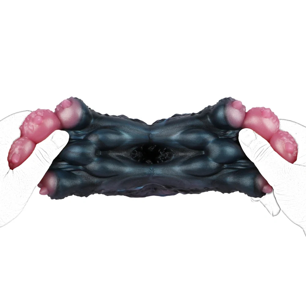 Canine Paw Masturbator Nyxvour Midnight Black Scale