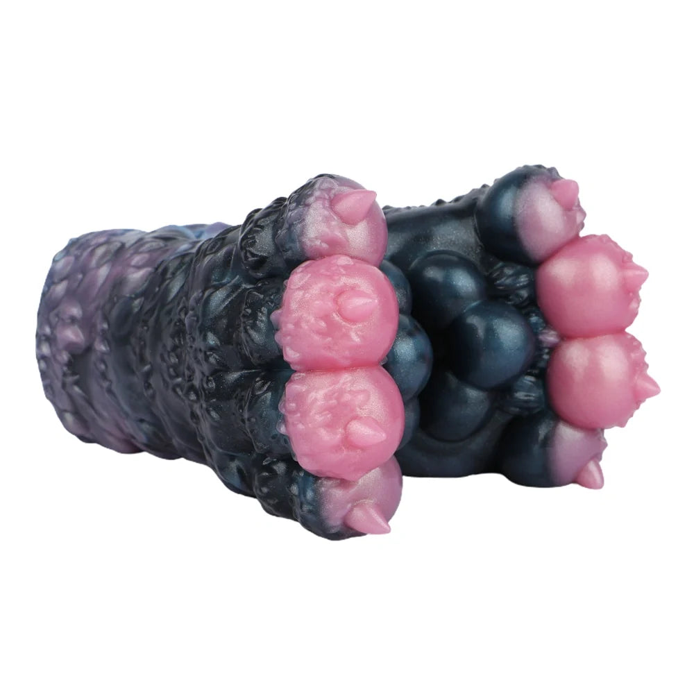 Canine Paw Masturbator Nyxvour Midnight Black Scale