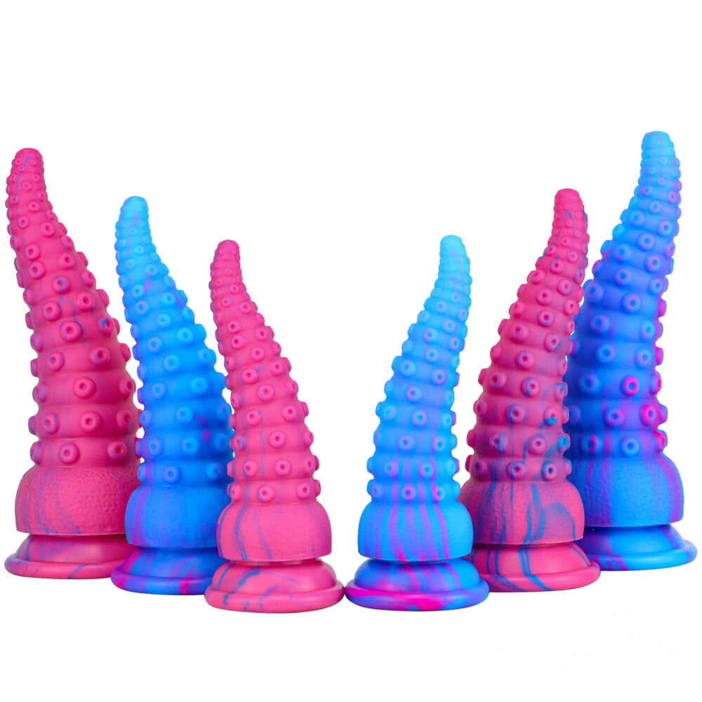 Octopus Tentacle Penis Dildo Sex Toy Anus Opening Butt Plug