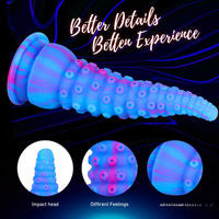 Octopus Tentacle Penis Dildo Sex Toy Anus Opening Butt Plug