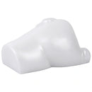Butt Masturbator Opalyx Dual Channel Pearl White