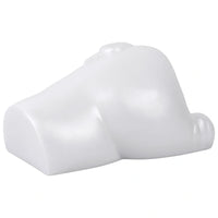 Butt Masturbator Opalyx Dual Channel Pearl White