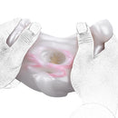 Butt Masturbator Opalyx Dual Channel Pearl White