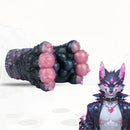 Canine Paw Masturbator Nyxvour Midnight Black Scale