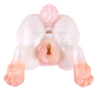 Blossom Pink Rabbit Dual-Channel Fantasy Buttocks Masturbator