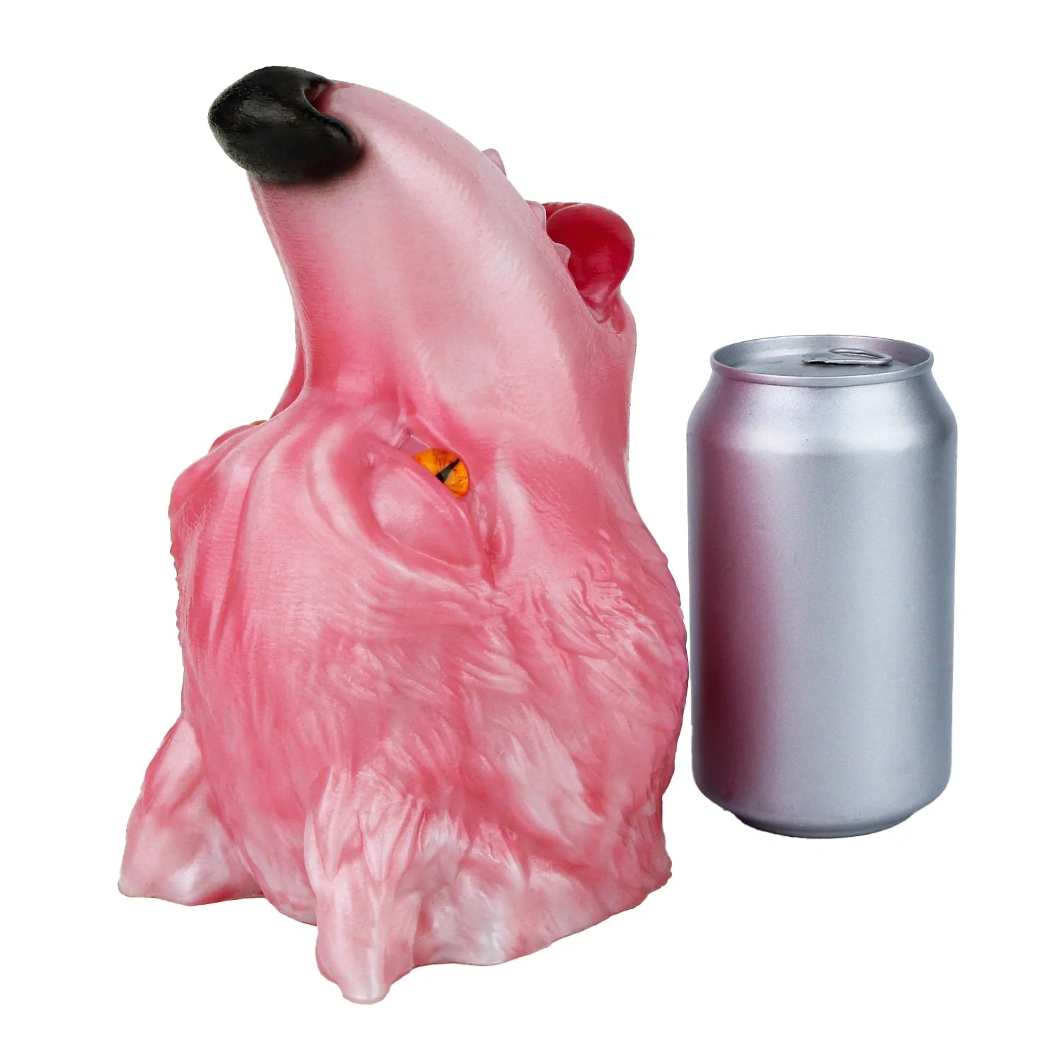Animal Head Masturbator Skolvar Rose Wolf Pink Howling Oral