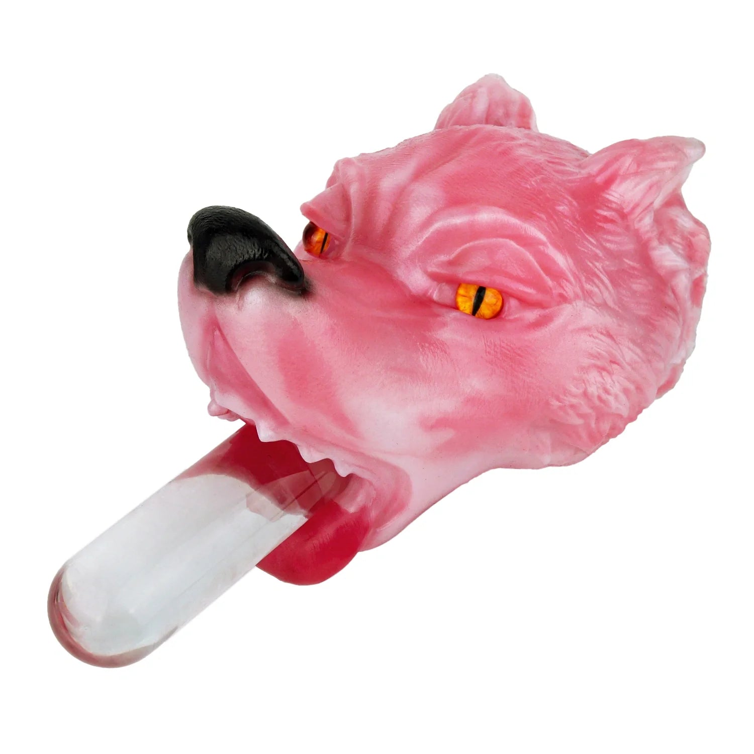 Animal Head Masturbator Skolvar Rose Wolf Pink Howling Oral