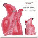 Animal Head Masturbator Skolvar Rose Wolf Pink Howling Oral