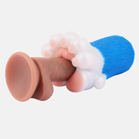 Bear Paw Masturbator Polarvex Electric Blue White Fur