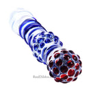 Premium Double Ended Crystal 7.67″ Glass Dildo With Emboss