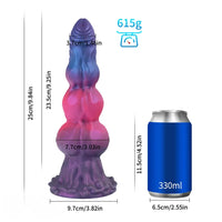 Premium Silicone Soft Anal Plug Octopus Tentacle Dildo Fantasy Cock Sex Toy