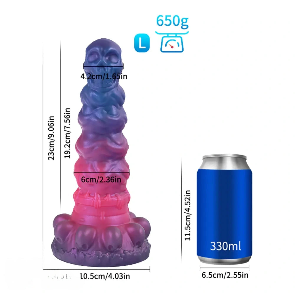 Premium Silicone Soft Anal Plug Octopus Tentacle Dildo Fantasy Cock Sex Toy