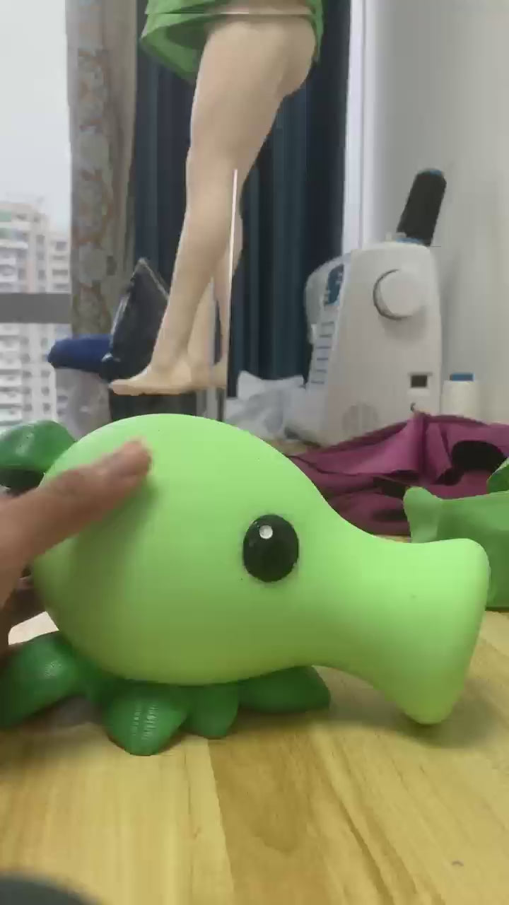 Green Monster Fantasy Furry Torso Butt Masturbator