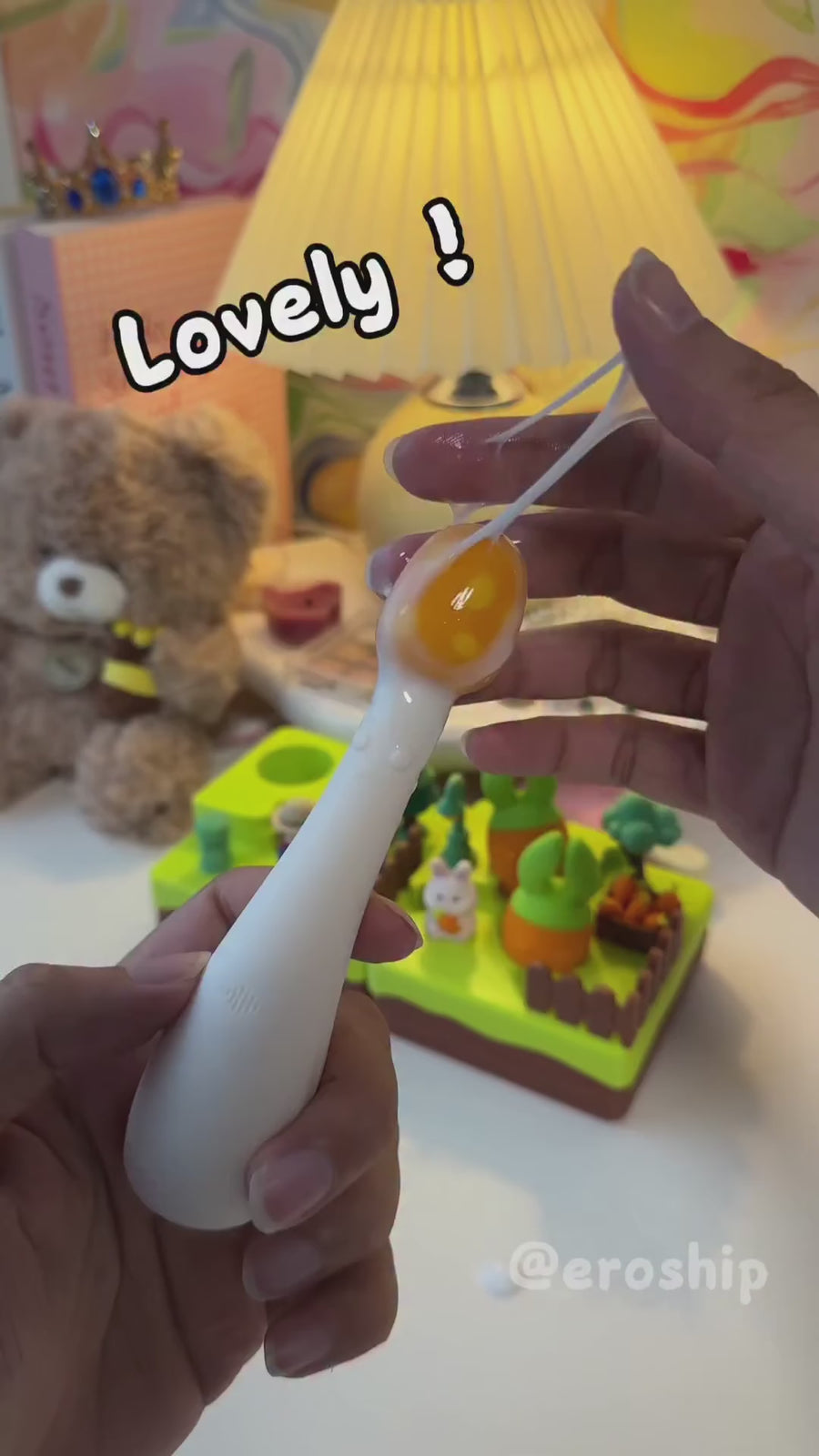 Little Mushroom Insertable G-Spot & Clitoral Vibrator – Dual Stimulation Rechargeable Silicone Adult Toy