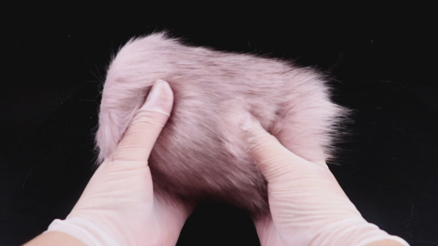 Furry Masturbator Roplux Rose Mauve Plush Dual