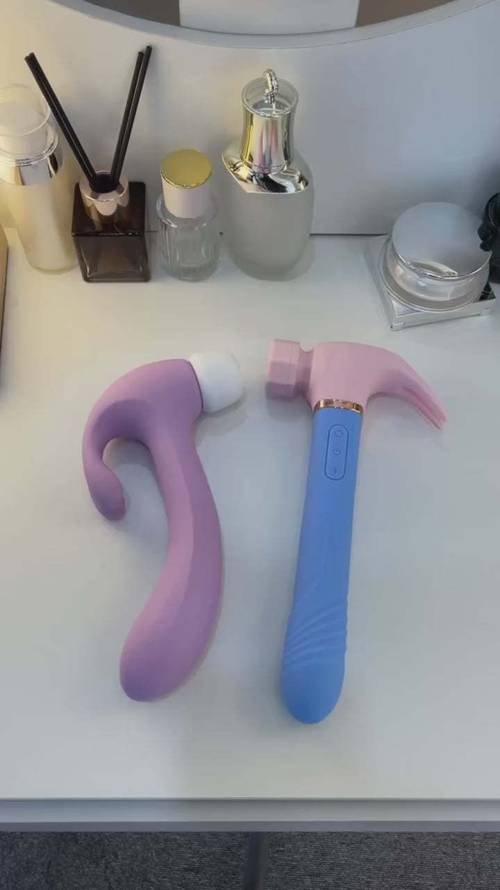 Hammer Toys / Hammer Sucking Vibrator Orgasm Multifunctional Female Masturbator