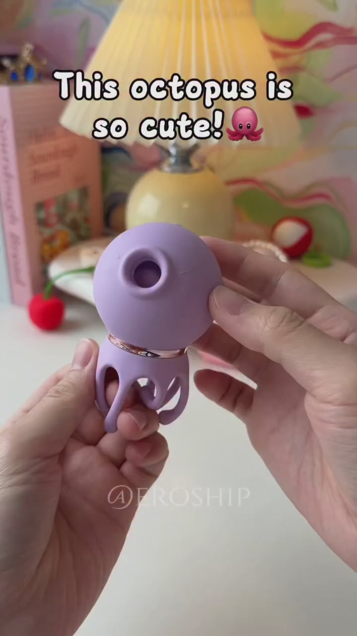 Octopus Baby 2-in-1 Suction & Vibrating Clitoral Stimulator