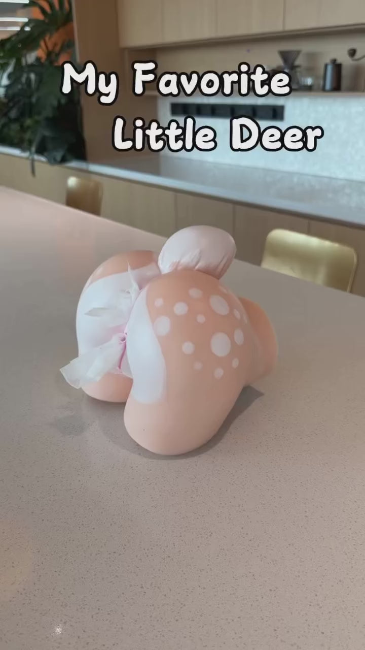 Doe Deer Furry Torso Sex Toy product demo