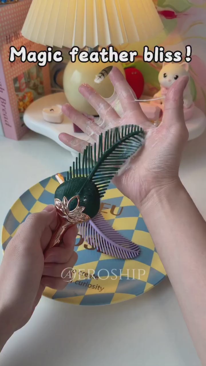 Peacock Feather - Clitoral Stimulator Body Massager Couple Sex Toy With 10 Modes Vibration