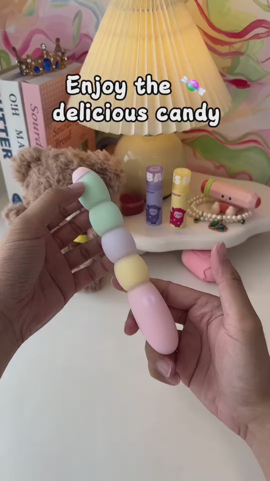 Candy Vibrator DIY Jumping Egg Detachable APP Remote Control