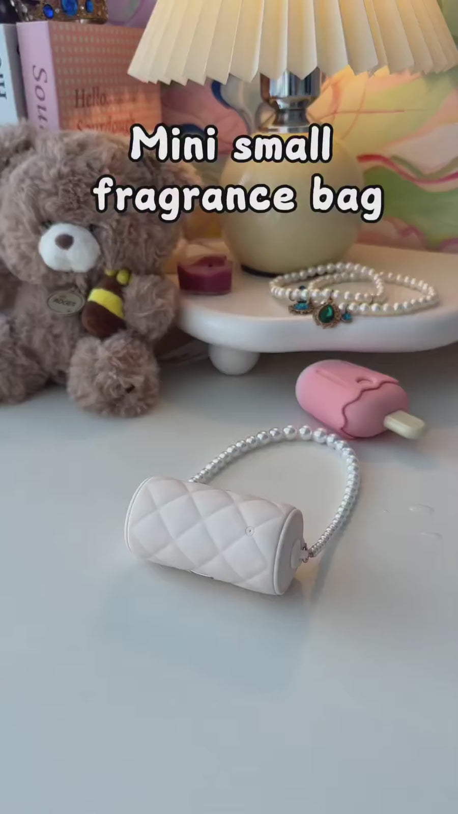 Luxury Handbag Concealment Clitoral Suction & Vibrating Love Egg Combo