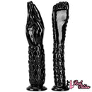 13.38in 13.58in Hands Feet Big Black Thick Dildo Masturbator