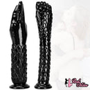 13.38in 13.58in Hands Feet Big Black Thick Dildo Masturbator
