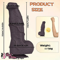 10.62in Silicone Large Soft Dildo Oversized Cock With Realistic Skin Texture