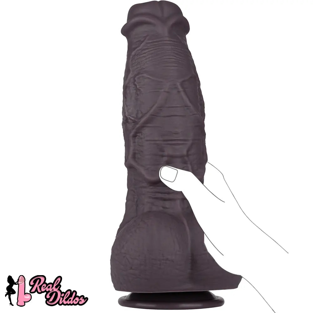 10.62in Silicone Large Soft Dildo Oversized Cock With Realistic Skin Texture