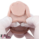 11.29in Real Feeling Uncut Double Layer Silicone Soft Handle Dildo For Sex