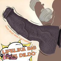 10.62in Silicone Large Soft Dildo Oversized Cock With Realistic Skin Texture