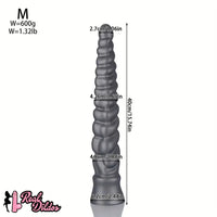 13.77in 15.74in 17.71in 19.68in Long Screw Anal Whip Huge BDSM Soft Dildo