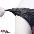 11.02in Horse Cock Hollow Soft Dildo Leather Panty Lifelike Penis Sheath