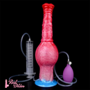 11.81in Realistic Horse Cock Inflatable Big Manual Pump Reusable Dildo