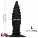 10.23in 12.2in 14.17in Extra Large Long Silicone Tip Anal Plug Dildo