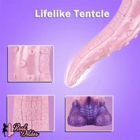 11.02in 11.46in 11.5in Silicone Anal Plug Tentacle Fantasy Big Dildo