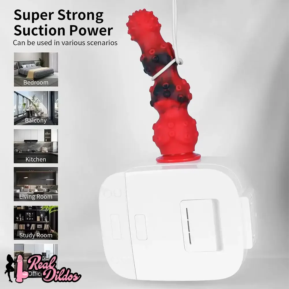 12.99in Big Giant Soft Silicone Octopus Anal Beads Butt Plug Dildo