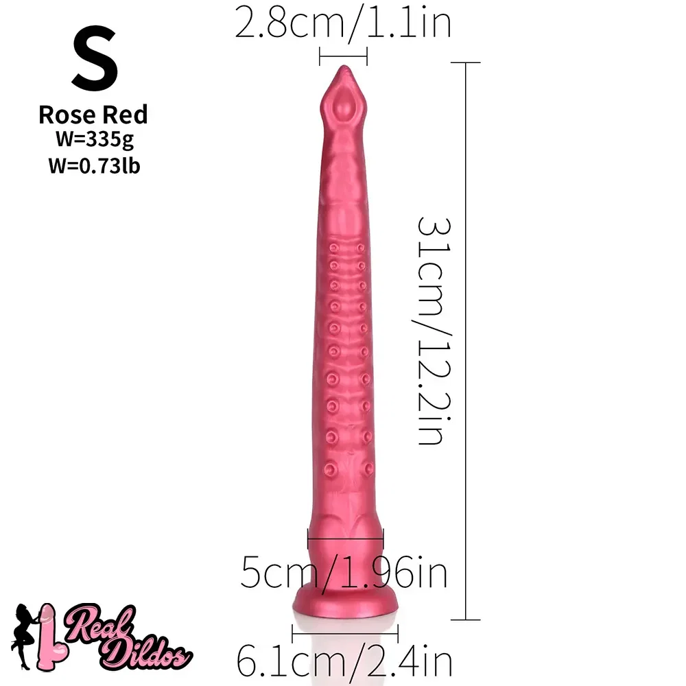 12.2in 17.51in 21.45in Long Tentacle Monster Huge Silicone Dildo