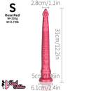 12.2in 17.51in 21.45in Long Tentacle Monster Huge Silicone Dildo