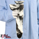 13.38in Black White Mixed Color PVC Extra Huge Long Thick Women Dildo