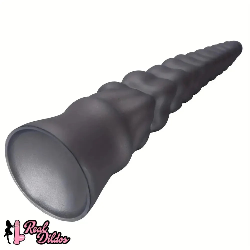 13.77in 15.74in 17.71in 19.68in Long Screw Anal Whip Huge BDSM Soft Dildo