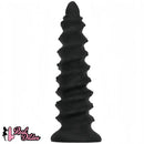 10.43in 12in 14.17in Extra-Large Long Threaded Silicone Sharp Head Dildo