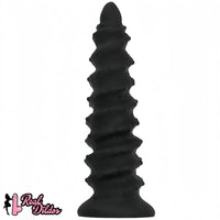 10.43in 12in 14.17in Extra-Large Long Threaded Silicone Sharp Head Dildo