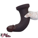 10.23in Big Realistic Skin Silicone Soft Dildo Meaty Feeling G-Spot Stimulator